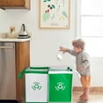 thumbnail image 2 of kurtrusly 2pack/lot Ergonomic Kitchen Waste Bag For Convenient Waste Disposal Durability And Large Capacity, 2 of 6