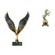 thumbnail image 1 of Estatua de la casa,Estatua de ala hecha a mano,artesanía de resina para cafetería,Figura de escritorio,Estante de estatua de caballo para escritorio,oficina,decoración del hogar,Figura, 1 of 8