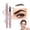 Dark Brown, variant on Microblading Eyebrow Pencils for Women, 2026 Upgraded 4-Tip 3D Waterproof Brow Pencil, Long Lasting Fine Fork Tip Pen for Natural Hair-Like Brows(Black)