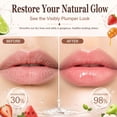 thumbnail image 3 of MODANU 3 Pcs Bee Lip Balm Honey Pot, Honey & Strawberry & Watermelon Mask Overnight Propolis Moisturizing Lip Balm with Stick, Hydrating Repair Lip Sleeping Mask, Prevention Dry and Cracked, 3 of 5