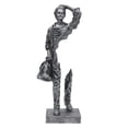 thumbnail image 2 of Figura creativa, estatua, adorno de escritorio, regalo para amigos, arte, escultura humana para la vida. Negro, 2 of 9