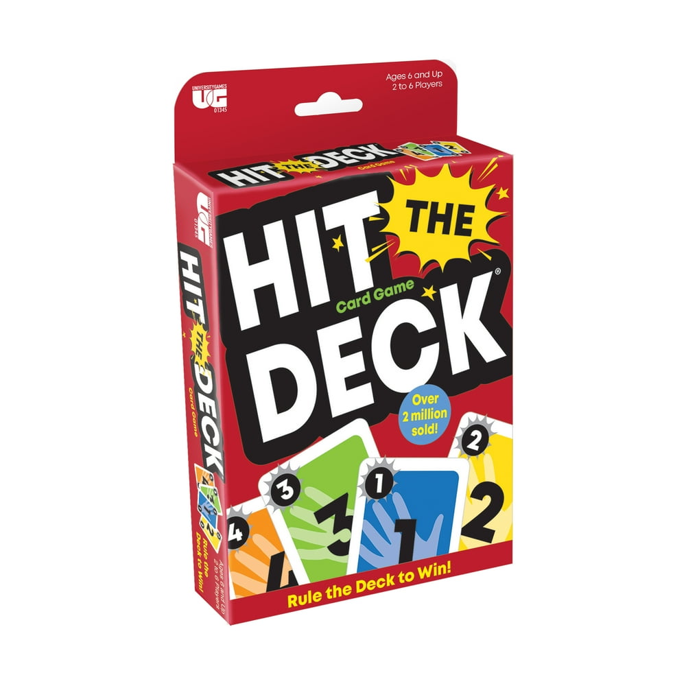 University Games Hit The Deck Card Game