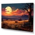 thumbnail image 2 of Designart "Panoramic Desert Dunes Horizon Views V" Landscapes Wall Art - Global Brown Desert Entryway Wall Art, 2 of 4