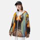 thumbnail image 3 of Fotbe Colorful Painted Duck Chaqueta con Protección Solar UPF 50+ para Hombre y Mujer, Camisa con Capucha y Bolsillos-Large, 3 of 7