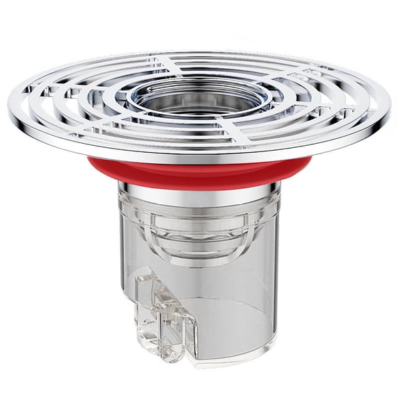 Yellow Odor Proof Floor Drain Core, Invisible Pvc Sewer for Bathroom Toilet, Universal Household Drainage Evacuation Core 32-45Mm