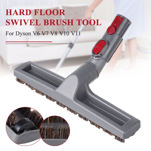Brosse Articulée pour Sol Dur avec Tête de Fixation pour Dyson V6 DC62 DC59 DC28