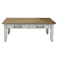 thumbnail image 2 of Steve Silver Bear Creek Rustic Ivory and Honey Finish Cocktail Table, 2 of 5