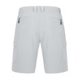 thumbnail image 2 of Little Donkey Andy Men's 10 Inch Quick Dry Lightweight Bermuda Cargo Shorts Stretch Hiking Golf Travel UPF 50+ Light Grey Size XXL, 2 of 7