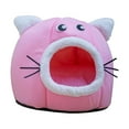 thumbnail image 3 of Cómoda Casa Cueva Plegable con Fondo Antideslizante, Casa para Gatos, Cama para Dormir para Mascotas, Tienda de Campaña para Gatos Y Perros Pequeños Yinane  Casas para gatos, 3 of 8