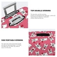 thumbnail image 3 of Fotbe French Bulldog And Heart Funda Protectora para Equipaje, Antirrayones y Resistente a la Suciedad, Compatible con Maletas de 18 a 32 Pulgadas-Medium, 3 of 7