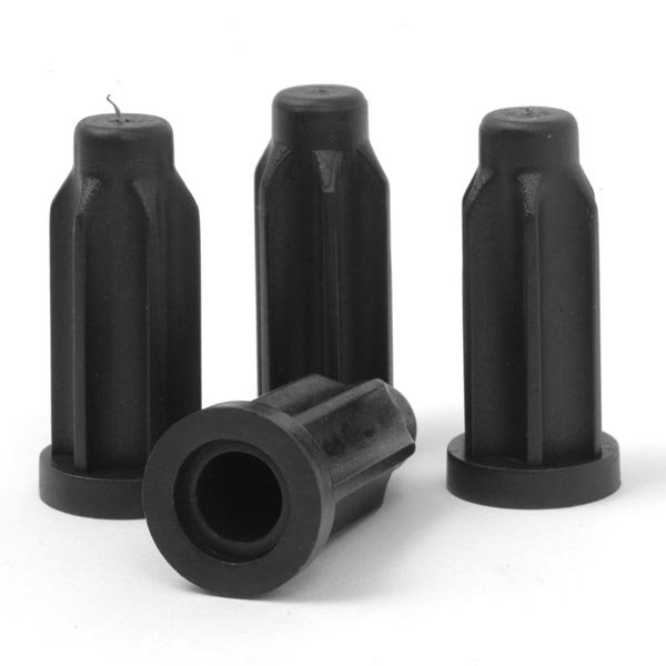 ZSocket Plastic Bed Frame Insert Plugs, Set of 4, 3/4Inch Outside