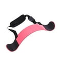 thumbnail image 1 of Arm Blaster para bíceps y tríceps, correas ajustables, ejercicio de alta resistencia, fitness rosa, 1 of 8