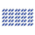 thumbnail image 1 of 50Pcs Banana Socket 4mm High Current Discharge Long Service Life Good Transmission Electrical Test AccessoriesBlue, 1 of 14