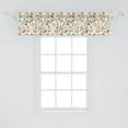 thumbnail image 2 of Ambesonne Sport Window Valance, Cartoon Style Elements, 54" X 12", Multicolor, 2 of 3