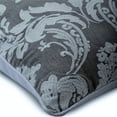 thumbnail image 2 of Cushion Cover For Couch, Grey Victorian Damask Couch Cushion Covers 14 x 14 Pillow Covers Cotton Embroidered Pillows, Grey Pillow Covers 14x14 inch (35x35 cm) - Victorian Beauty, 2 of 6