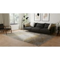 thumbnail image 3 of Feizy Jewel Modern Abstract, Gold/Taupe, 9'10" x 13'0" Easy Care Stain Resistant Fade Resistant Bohemian & Eclectic Floor Rug for Living room Bedroom, 3 of 10