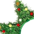 thumbnail image 4 of JYYYBF Christmas Hair Hoop Sequins Christmas Tree Headband Plush Ball Star Decor Hair Accessories for Women and Girls, 4 of 8