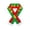Green2, variant on 2026 Sports Event Fan Scarf, National Team Themed Polyester Scarf, Double-Sided Print Souvenir for Football Supporters