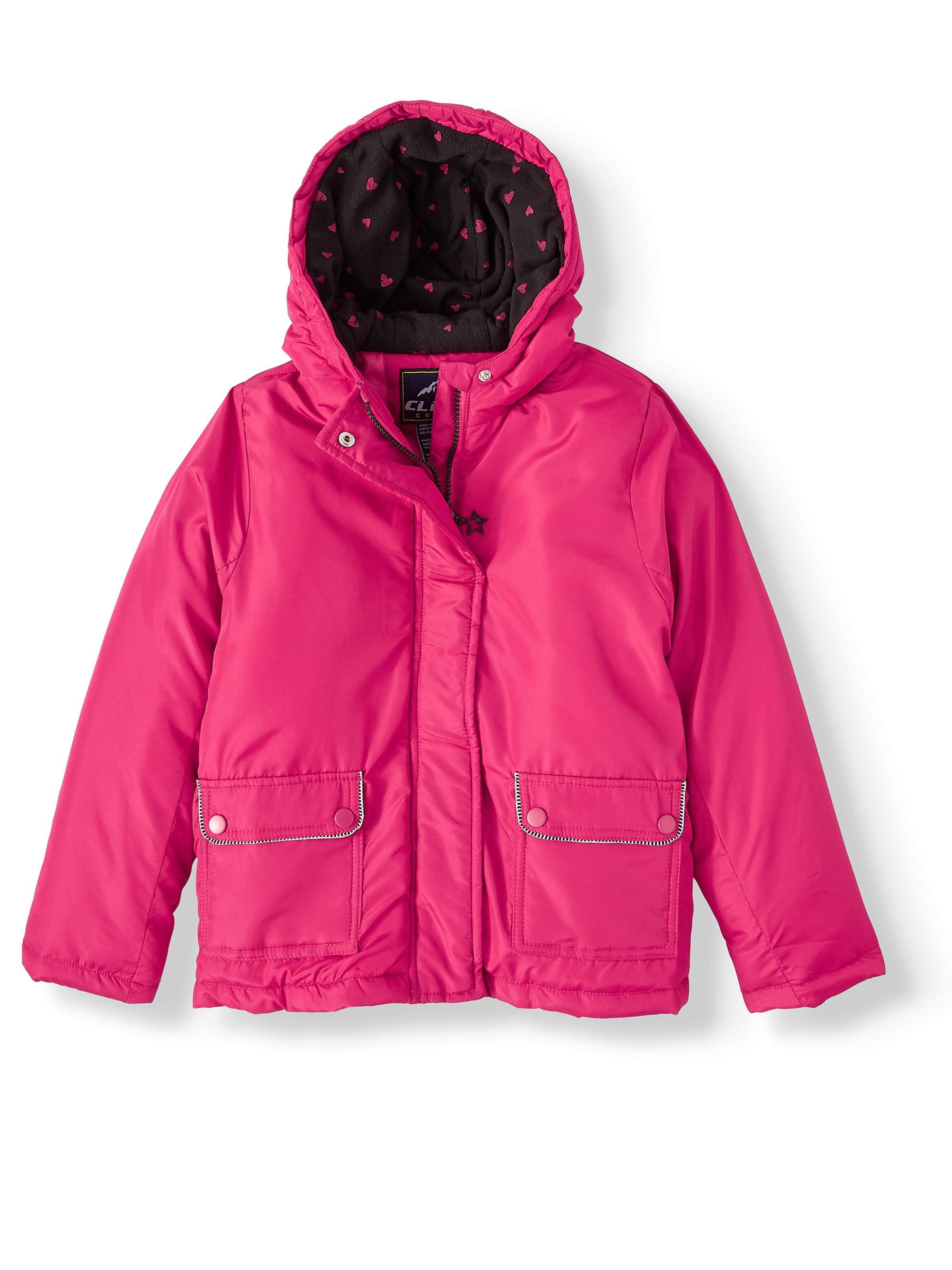 girls fleece lined jacket