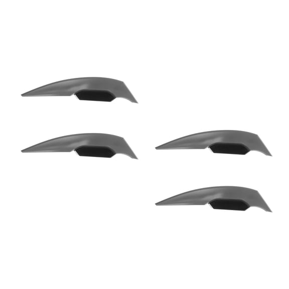 Masteelf 4-Piece Motorcycle Side Winglets Spoiler Kit for Enhanced Stability and Sleek Style, Easy to Install Motorcycle Accessories