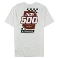 thumbnail image 2 of Indy 500 Mens White Event Graphic T-Shirt, White, Large, 2 of 5
