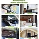 thumbnail image 2 of Soporte para teléfono con espejo retrovisor giratorio y retráctil de 360° para coche: compatible con todos los teléfonos móviles, diseño fijo antivibración en las cuatro esquinas, 2 of 6