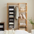 thumbnail image 2 of AWLYLNLL Hanging Closet Organizer and Storage, 6-Shelf Closet Hanging Storage Shelves, Grey, 2 of 7