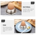 thumbnail image 3 of PBPBOX Stainless Steel Breakfast Egg Cup Stable Base Egg Holder for Kitchen, 3 of 5