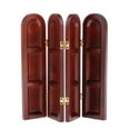thumbnail image 1 of STARTIST 1/12 Dollhouse Retro Wooden Folding Screen Room Divider for Doll Life Scene Accs, 1 of 8