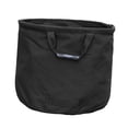 thumbnail image 3 of Bolsa para desechos de hojas de jardín, contenedor para jardinería, hojas y recortes de césped al aire libre. Negro, 3 of 8