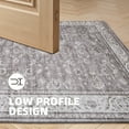 thumbnail image 5 of PABUBE Vintage Indoor Doormat Washable, Boho Entry Rug for Front Door - Low Profile Retro Welcome Mat for Inside Non Slip Entryway Rug 24"x35", 5 of 11