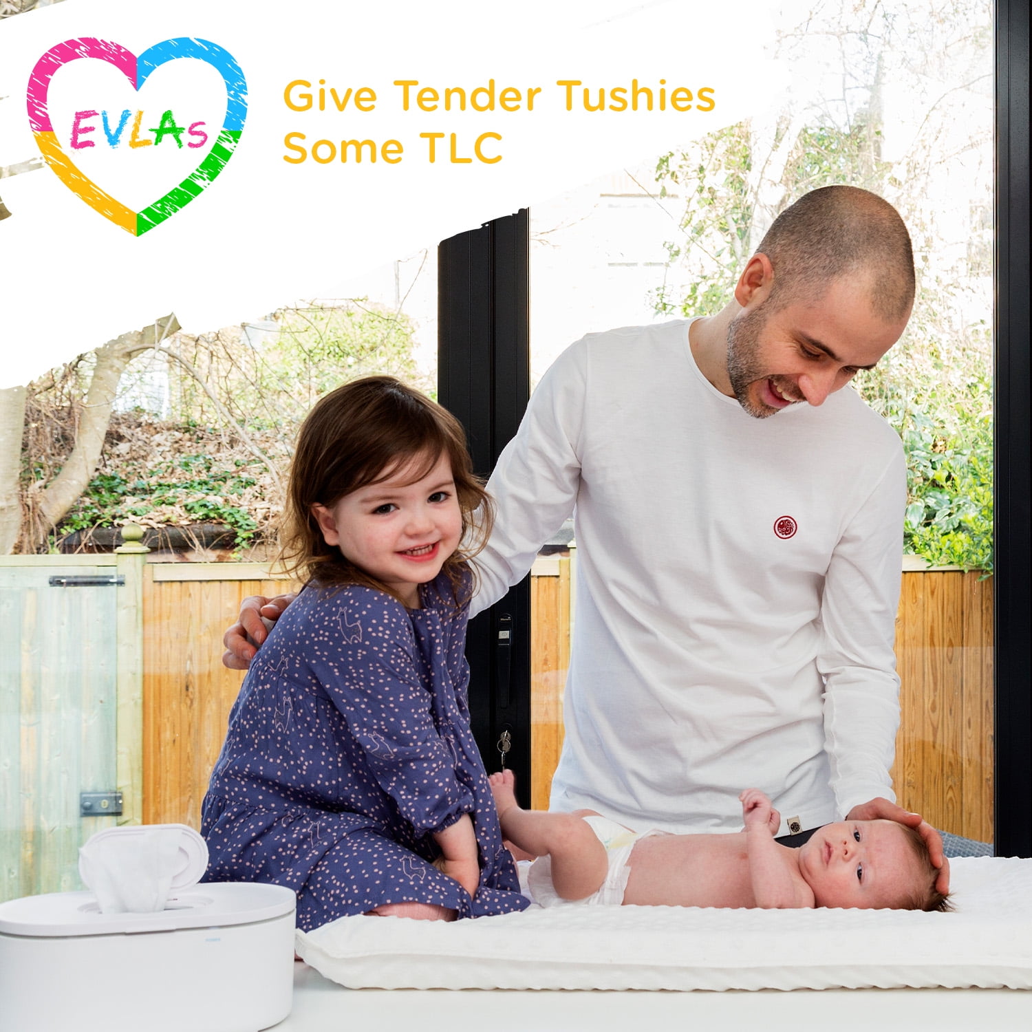 EVLA’S Baby Wipe Warmer and Baby Wet Wipes Dispenser, Large Capacity Baby Wipes Holder and Dispenser, Newborn Essentials for Baby Nursery Baby Supplies