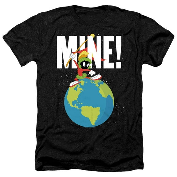 Looney Tunes Mine Adult Heather Black