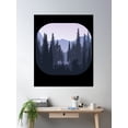 thumbnail image 2 of Mountain Splash Poster Wall Art, Modern Wall Decor, 24x36 UNFRAMED, 2 of 3