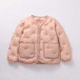 thumbnail image 6 of ATOGUTA Girl's Puffer Kids Fall Fashion Warm Long Sleeve Down Jackets with Pockets Outdoor Clothes Size 3T-13, 6 of 7