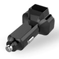 thumbnail image 6 of Aduro 4 Port Car Charger Adapter for iPhone Samsung and More (Black), 6 of 8