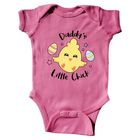

Inktastic Happy Easter Daddy s Little Chick Gift Baby Girl Bodysuit