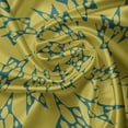 thumbnail image 5 of Ambesonne Abstract Window Valance, Comic Stars with Holes, 54" X 12", Dark Teal Dark Yellow, 5 of 5