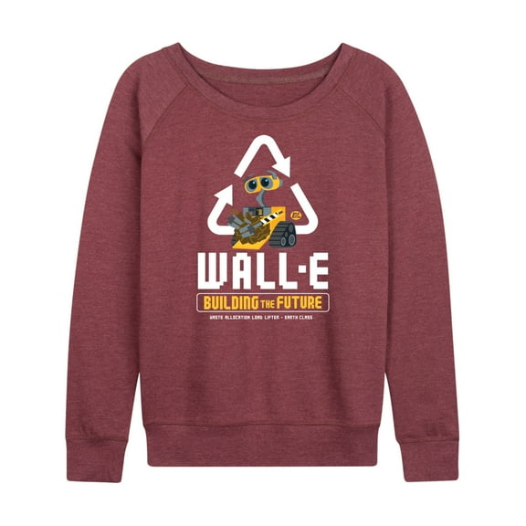 Wall-E - Building the Future - Women's Lightweight French Terry Long Sleeve Shirt