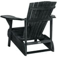thumbnail image 4 of Safavieh Mopani Outdoor Patio Adirondack Chair - Dark Slate Grey, 4 of 6