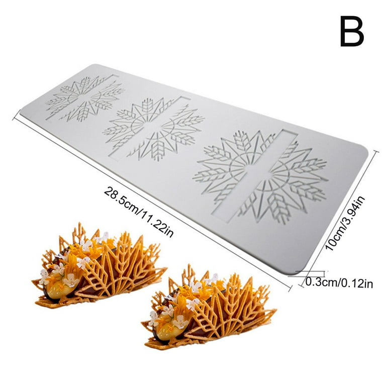 Chestnut and Flower Silicone Cake Lace Mold Cake Decorating Baking