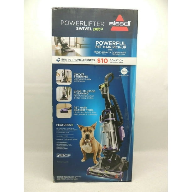 Refurbished Bissell 2260 PowerLifter Pet With Swivel Bagless Upright