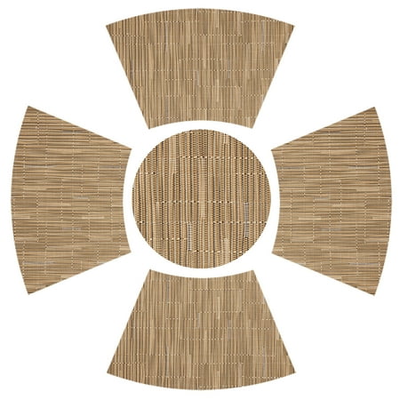 

IMSHIE Table Mats Round Heat Resistant Non-slip Decorative Placemats