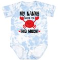 thumbnail image 3 of Inktastic Nanny Loves Me Grandson Boys or Girls Baby Bodysuit, 3 of 5