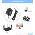 thumbnail image 2 of 12V 2A Power Supply Adapter, AC 100-240V 50/60Hz to DC 12V 2Amp Transformer Replacement Power Cord 6ft Universal AC Adapter [5.5mm x 2.5mm Barrel Plug], 2 of 7
