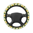 thumbnail image 3 of Bingfone Sunflowers Steering Wheel Cover - Universal 15 Inches Car Steering Wheel Covers Grip Auto Internal Accessories, 3 of 7