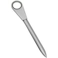 thumbnail image 3 of Vintage 6" Easyglide Letter Envelope Opener in Polished Silver with Magnifying Glass Finish, 3 of 4