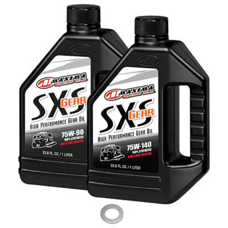 Drivetrain Oil Change Kit with Maxima Oil Compatible With Can-Am Maverick Max 1000 X rs DPS 2014-2015