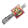 thumbnail image 1 of Cobra Snake Square Tie Bar Clip Clasp Tack- Silver or Gold, 1 of 4