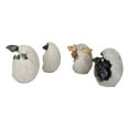 thumbnail image 3 of Ebros Cool Fossil Red Yellow Purple Green Elemental Dragon Egg Hatchlings Figurine Set, 3 of 8